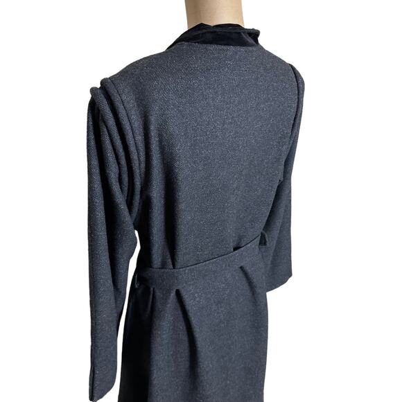 Valentino Vintage 80s Wool Overcoat - Picture 4 of 10